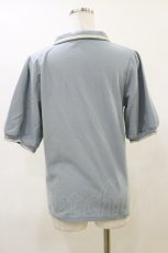 画像2: Fi.n.t / ライン使いクリーミーパステルポロシャツ Free LIGHT BLUE H-26-06-01-039-CA-TO-NS-ZH (2)