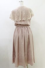 画像2: an another angelus / レースケープ衿ワンピース Free PINK BEIGE H-26-06-01-066-CA-OP-NS-ZH (2)