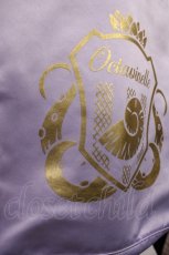 画像2: Maison de FLEUR / OCTAVINELLE/サイドリボントート/ディズニーツイステッドワンダーランドコラボ  ラベンダー H-26-06-01-1039-LO-BG-NS-ZH (2)