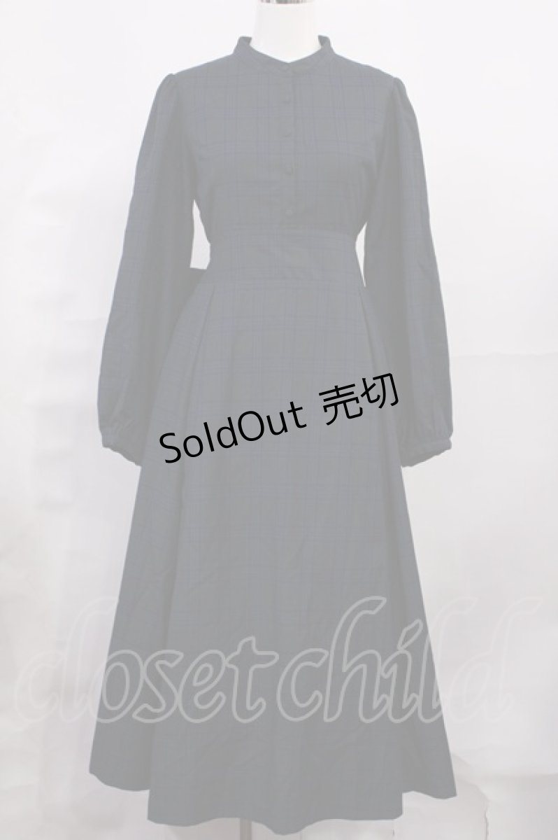 画像1: Maison de FLEUR Petite Robe canone / ニナのお茶会ワンピース M Green H-26-06-01-1006-EL-OP-NS-ZH (1)