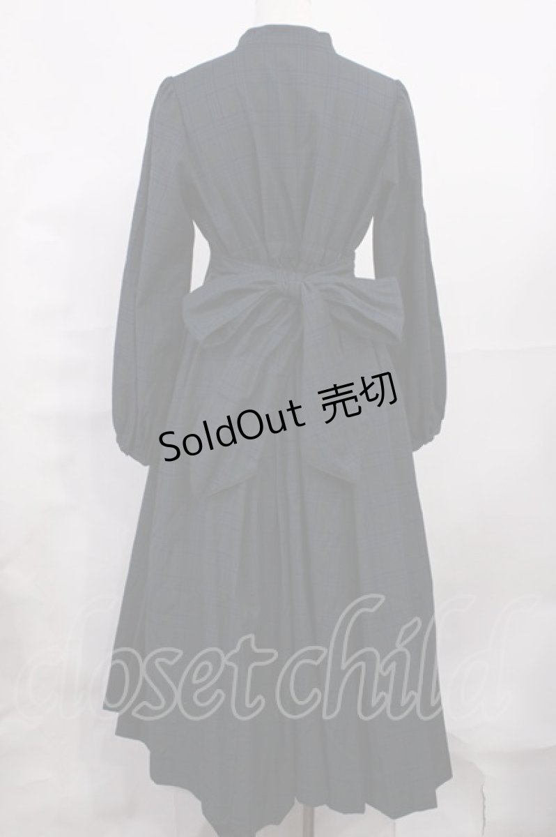 画像2: Maison de FLEUR Petite Robe canone / ニナのお茶会ワンピース M Green H-26-06-01-1006-EL-OP-NS-ZH (2)