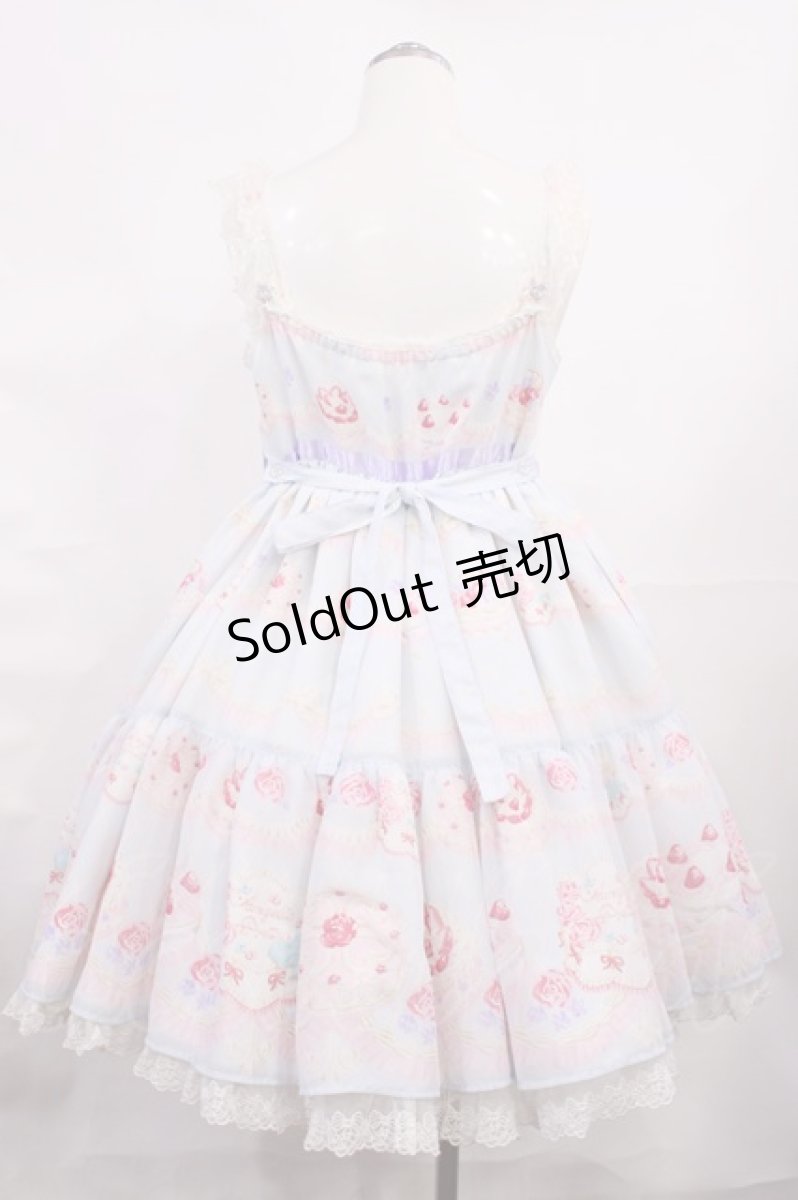 画像3: Angelic Pretty / ホイップShow Caseティアードジャンパースカート Free サックス H-26-06-01-1001-AP-OP-NS-ZH (3)