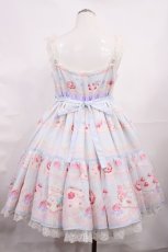 画像3: Angelic Pretty / ホイップShow Caseティアードジャンパースカート Free サックス H-26-06-01-1001-AP-OP-NS-ZH (3)