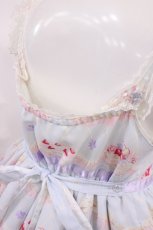 画像4: Angelic Pretty / ホイップShow Caseティアードジャンパースカート Free サックス H-26-06-01-1001-AP-OP-NS-ZH (4)