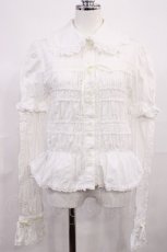 画像1: BABY,THE STARS SHINE BRIGHT / flowerブラウス Free オフ H-26-06-01-1030-BA-BL-NS-ZH (1)
