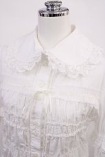 画像4: BABY,THE STARS SHINE BRIGHT / flowerブラウス Free オフ H-26-06-01-1030-BA-BL-NS-ZH (4)