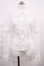 画像1: BABY,THE STARS SHINE BRIGHT / ハートハートブラウス Free オフ H-26-06-01-1031-BA-BL-NS-ZH (1)