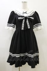 画像1: DearMyLove / ヒロイン学園レースフリルワンピース M ブラック H-26-06-01-081-GO-OP-NS-ZH (1)