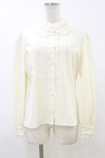 画像1: Ank Rouge / 襟刺繍ブラウス M 生成り H-26-06-01-020-CA-BL-NS-ZH (1)