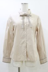 画像1: Fi.n.t / リボン付きブラウス Free PINK BEIGE H-26-06-01-022-CA-BL-NS-ZH (1)