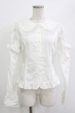 画像1: ACDC RAG / ウサピョンブラウス ONESIZE 白 H-26-06-02-032-PU-BL-AK-ZH (1)