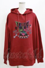 画像1: NieR Clothing / プリントプルパーカー  ボルドー H-26-06-02-041-PU-TO-KB-ZH (1)