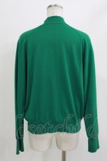 画像2: Jane Marple Dans Le Salon / Cotton-cashmere turtleneck sweater  グリーン H-26-06-02-058-JM-TO-KB-ZH (2)
