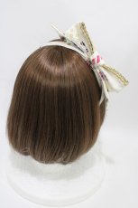 画像2: Angelic Pretty / Fancy Noelカチューシャ  オフ H-26-06-02-1003-AP-AC-NS-ZH (2)
