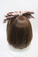 画像2: BABY,THE STARS SHINE BRIGHT / Fondant Chocolat Nounours Collection柄カチューシャ  ベージュ H-26-06-02-1004-BA-AC-NS-ZH (2)