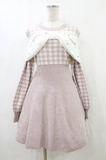画像1: evelyn / お年玉リボンワンピース Free ピンク H-26-06-02-1033-LO-OP-NS-ZH (1)