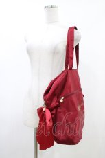 画像2: Maison de FLEUR / ボストンキャリーオンバッグ  レッド H-26-06-02-1008-LO-BG-NS-ZH (2)