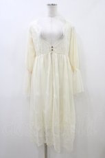 画像1: axes femme / 総レースガウン M 生成り H-26-06-02-1052-AX-TO-NS-ZH (1)
