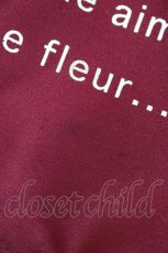 画像4: Maison de FLEUR / ボストンキャリーオンバッグ  レッド H-26-06-02-1008-LO-BG-NS-ZH (4)