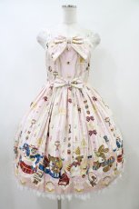 画像1: Angelic Pretty / TOY HARMONYジャンパースカートset Free ピンク H-26-06-02-1012-AP-OP-NS-ZH (1)