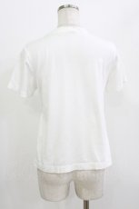 画像2: Jane Marple Dans Le Salon / Message T-shirt  ホワイト H-26-06-02-059-JM-TO-KB-ZH (2)