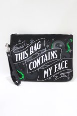 画像1: KILL STAR / Toiletry bag  黒 H-26-06-02-065-PU-BG-KB-ZH (1)
