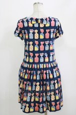 画像3: Jane Marple / Fruit Candyミニワンピース M ネイビー H-26-06-02-010-JM-OP-AK-ZH (3)