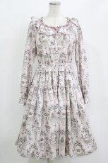 画像1: Melody BasKet / Rose Princessブラウスワンピース M ピンク H-26-06-02-002-LO-OP-KB-ZH (1)