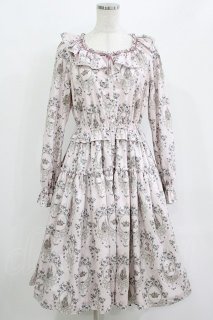 Melody BasKet / Rose Princessブラウスワンピース M ピンク H-26-06