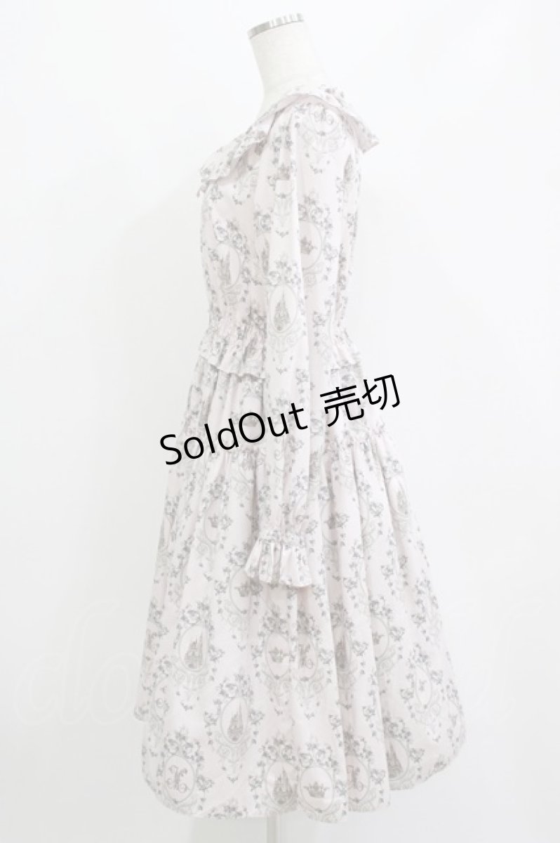 画像2: Melody BasKet / Rose Princessブラウスワンピース M ピンク H-26-06-02-002-LO-OP-KB-ZH (2)