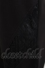 画像4: Qutie Frash / 裾ZIP切替パンツ  黒 H-26-06-02-018-QU-PA-KB-ZH (4)