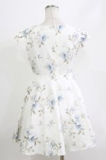 画像3: evelyn / 花柄ワンピース Free 白/ブルー H-26-06-03-028-LO-OP-NS-ZH (3)