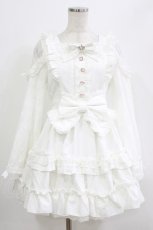 画像1: LIZ LISA / ティアラリボンティアードワンピース Free オフ H-26-06-03-031-LO-OP-NS-ZH (1)