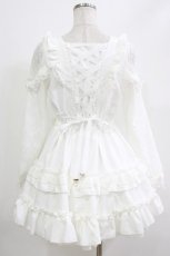 画像3: LIZ LISA / ティアラリボンティアードワンピース Free オフ H-26-06-03-031-LO-OP-NS-ZH (3)
