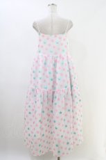 画像2: Candy Stripper / STAR JACQUARD SHEER DRESS F PINK×LIGHT BLUE LAME H-26-06-03-1042-PU-OP-AK-ZH (2)