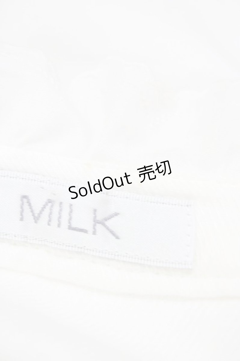 画像4: MILK / キャロラインブラウス  オフ H-26-06-03-1051-ML-BL-AK-ZH (4)