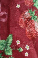 画像6: Emily Temple cute / Strawberry Ribbon treeハイウエストワンピース M レッド H-26-06-03-1025-ET-OP-AK-ZH (6)
