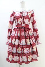 画像1: Emily Temple cute / Decoration CAKEワンピース S レッド H-26-06-03-1026-ET-OP-AK-ZH (1)