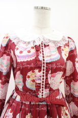 画像4: Emily Temple cute / Decoration CAKEワンピース S レッド H-26-06-03-1026-ET-OP-AK-ZH (4)