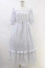 画像1: Emily Temple cute / BabyDollドレス M サックス H-26-06-03-1030-ET-OP-AK-ZH (1)