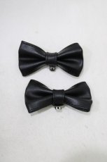 画像5: metamorphose / リボンストラップシューズ M/23.5cm程度 ブラック H-26-06-03-079-ME-SH-NS-ZH (5)