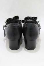 画像3: metamorphose / リボンストラップシューズ 3L/26.5cm程度 ブラック H-26-06-03-080-ME-SH-NS-ZH (3)