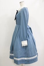 画像2: Amavel / Antique Heart Lace ワンピース Free ブルー H-26-06-03-011-CA-OP-NS-ZH (2)