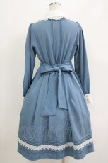 画像3: Amavel / Antique Heart Lace ワンピース Free ブルー H-26-06-03-011-CA-OP-NS-ZH (3)