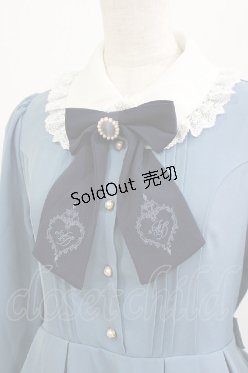 画像5: Amavel / Antique Heart Lace ワンピース Free ブルー H-26-06-03-011-CA-OP-NS-ZH (5)