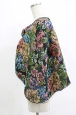 画像2: Kurumi Collaboration / TT*KRゴブランケープ 6L ブラック H-26-06-04-048-LO-TO-NS-ZH (2)