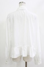 画像2: Perla nell' ostrica / Thetis Blouse L 白 H-26-06-04-050-LO-BL-NS-ZH (2)