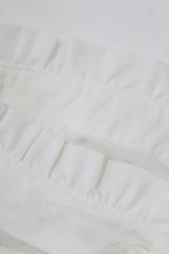 画像3: Perla nell' ostrica / Thetis Blouse M 白 H-26-06-04-051-LO-BL-NS-ZH (3)