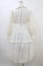 画像2: Swankiss / オーガンジーワンピース Free オフ H-26-06-04-1030-CA-OP-NS-ZH (2)