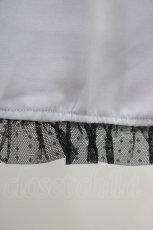 画像4: Ank Rouge / スピンドルドットチュール切り替えワンピース M ブルー H-26-06-04-1041-CA-OP-NS-ZH (4)